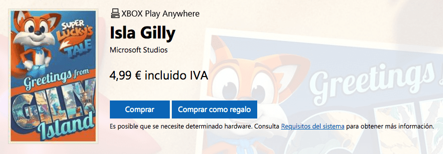Super Lucky's Tale Gilly Island