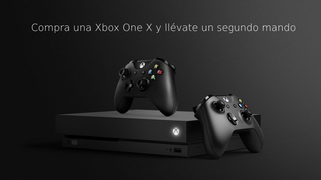 Da el salto: A partir de mañana 5 de marzo Xbox One X más un mando extra por el mismo precio - A partir de mañana estará disponible una nueva promoción para que te puedas hacer ya con tu nueva Xbox One X.