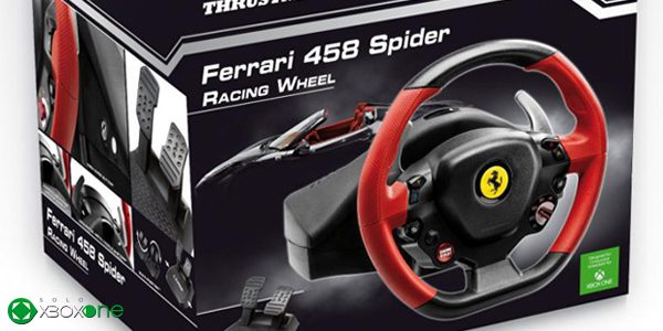 Thrustmaster presenta Ferrari 458 Spider Wheel para XBOX One