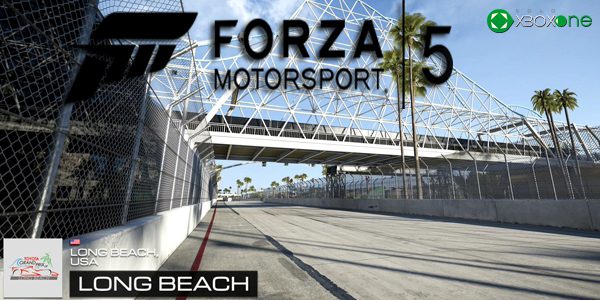 Capturas Direct Feed de Long Beach, circuito gratuito de Forza Motorsport 5