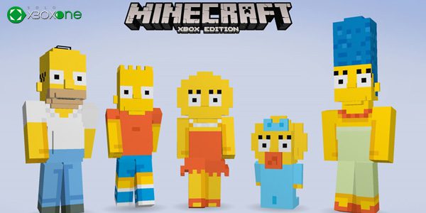 Los Simpson llegan a Minecraft para Xbox en febrero