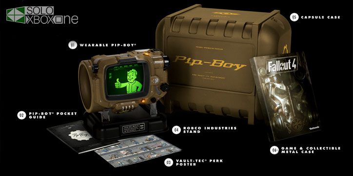 La edición especial Pip-Boy de Fallout 4 será muy exclusiva