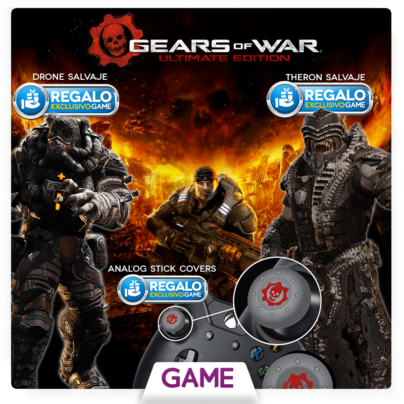 DLC de regalo en GAME con la reserva de Gears Of War Ultimate Edition