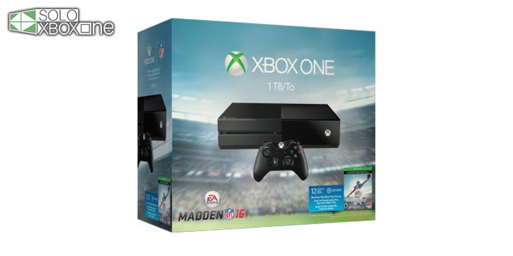 Nuevo pack exclusivo Xbox One Madden NFL 16