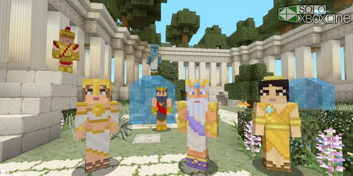 La antigua Grecia llega a Minecraft en Xbox One y Xbox 360