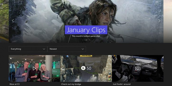 La actualización de Febrero para Xbox One empezará a distribuirse mañana