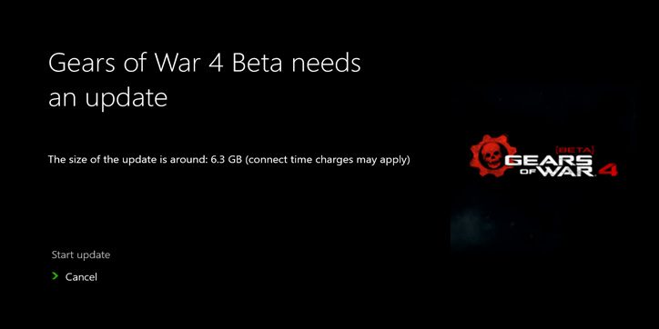La beta de Gears of War 4 tendrá una actualización importante hoy mismo