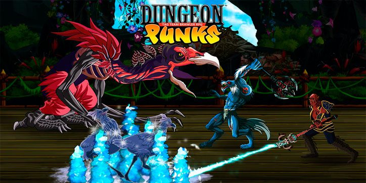 Llegan aires de arcade retro a Xbox One con Dungeon Punks