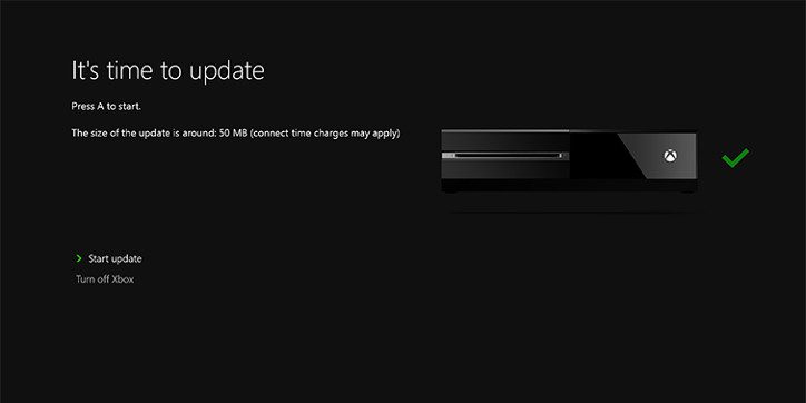 Una actualización «menor» del software de Xbox One llegará la próxima semana