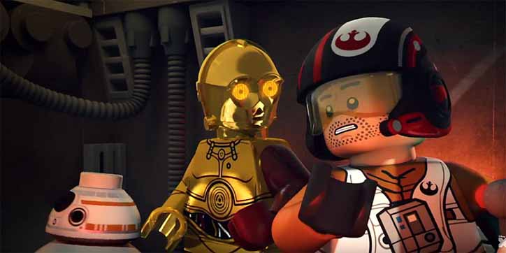 Poe Dameron se presenta en Lego Star Wars