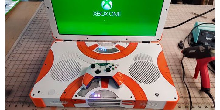 La Xbox One se viste de BB-8 en este modelo custom