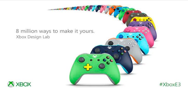 Ya podemos personalizar nuestros mandos de Xbox gracias a Design Lab