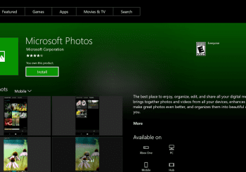 La aplicación Fotos de Microsoft, ya disponible en Xbox One