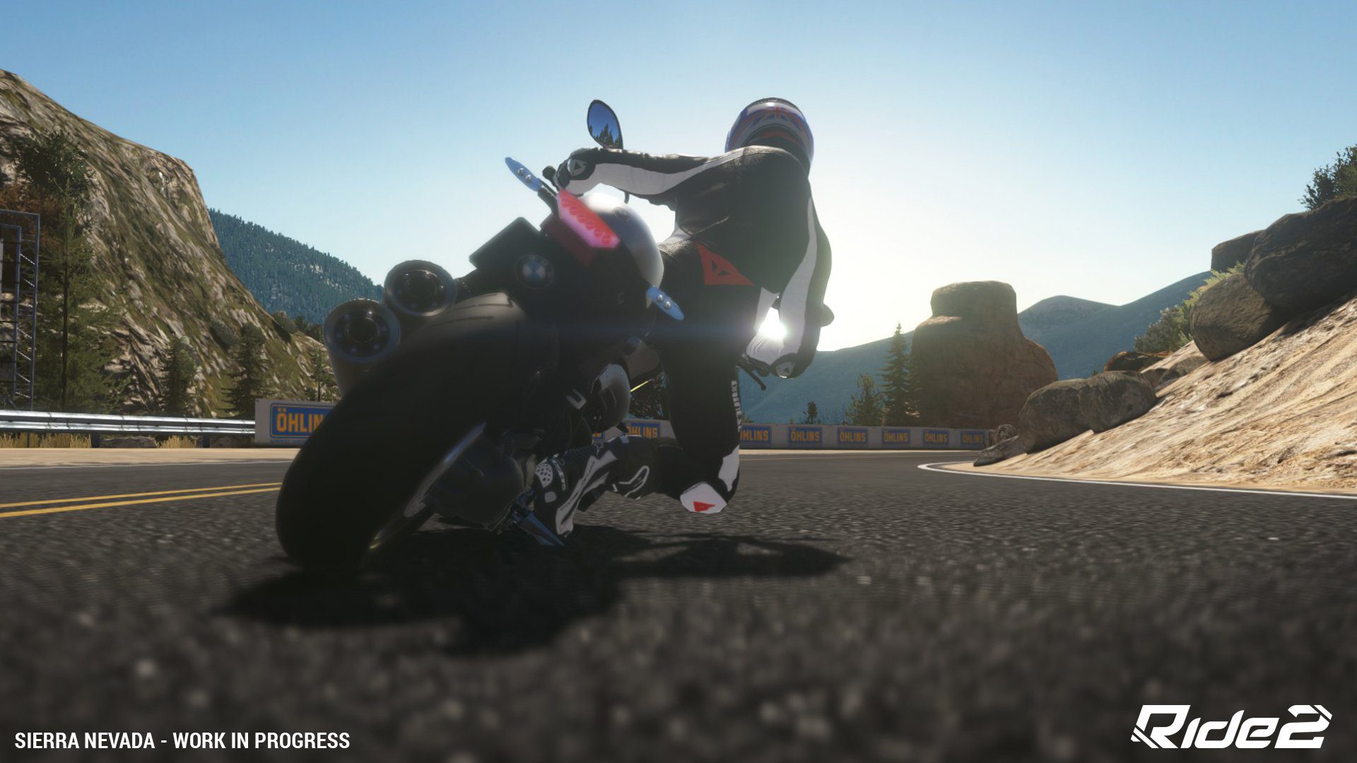 Las motos de RIDE 2 están a un nivel extremo de recreación.