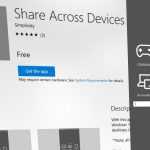 Share Across Devices ya está disponible como UWP en Xbox One
