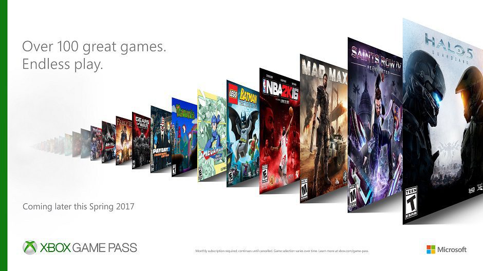 Microsoft presenta su alternativa mejorada a Playstation Now y EA Access con Xbox Game Pass