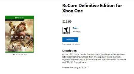 recore definitive edition