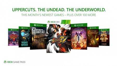 Xbox Game Pass octubre 2017