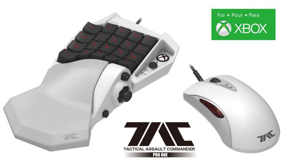 HORI lanzará el TAC PRO One, primer teclado y ratón para Xbox One