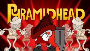 PyramidHead parodia de Cuphead