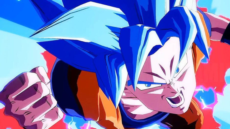 Dragon Ball FighterZ: El poder de Son Goku en Super Saiyan Blue