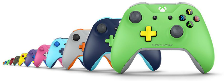 Xbox Design Lab reintroduce los acabados metálicos y de goma