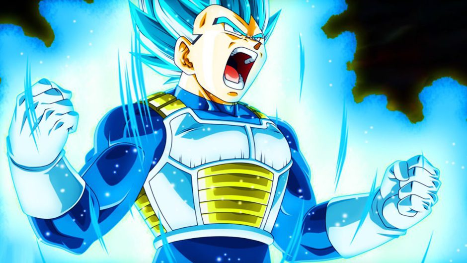Vegeta muestra el poder del Super Saiyan Blue en Dragon Ball FighterZ