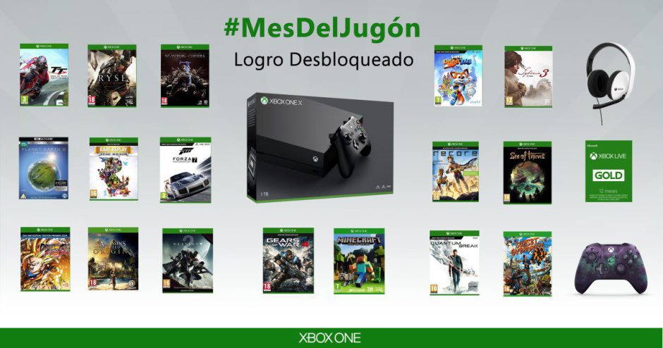 Xbox España lanza el mayor sorteo de su historia, ¿participáis?