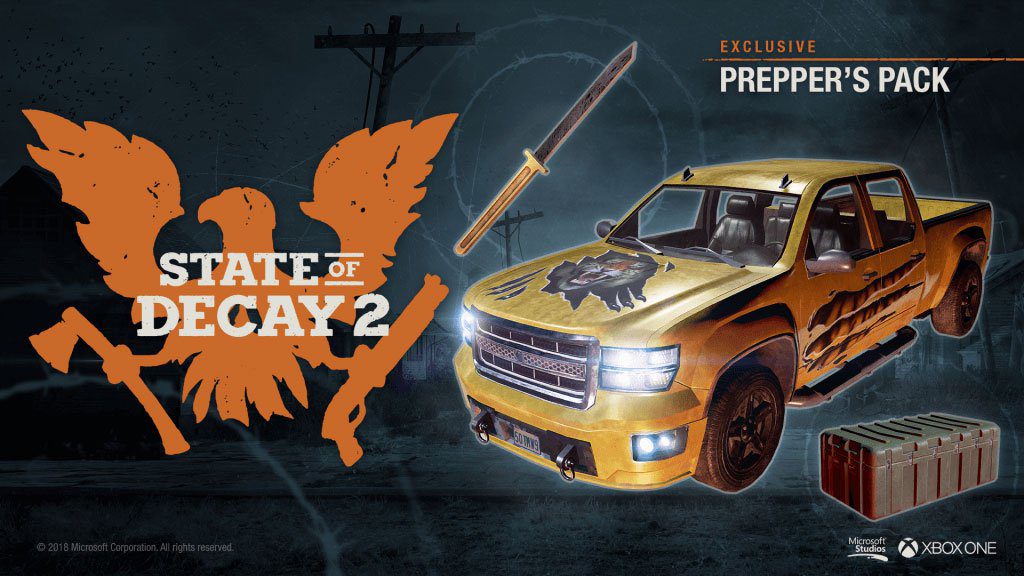 preppers pack State of Decay 2