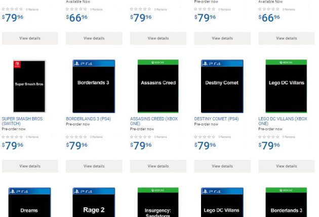 Walmart Canada se vuelve loca: Gears 5, Splinter Cell, Rage 2 o Dragon Quest 2 para Xbox One ya se pueden reservar - La famosa cadena de tiendas Walmart en Canadá acaba de poner una batería de juegos sin presentar a cada cual mas sorprendente. ¿Serán verdad?