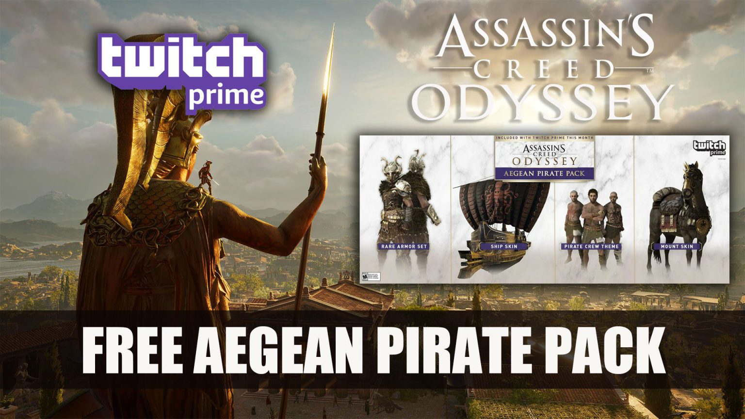Pack Pirata del Egeo Assassin's Creed: Odyssey
