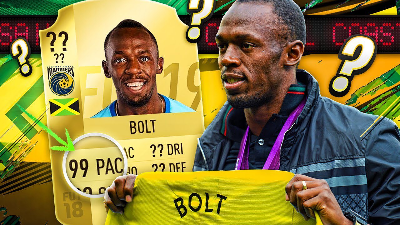 Usain Bolt llegaría a FIFA 19 en una próxima actualización