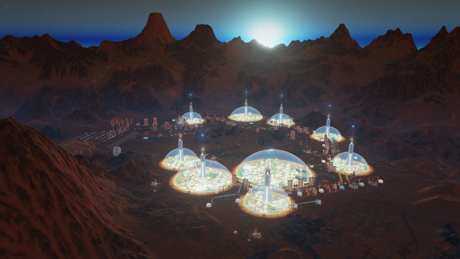 Surviving mars space race описание