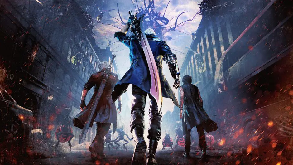 Primeros diecisiete minutos de la historia de Devil May Cry 5