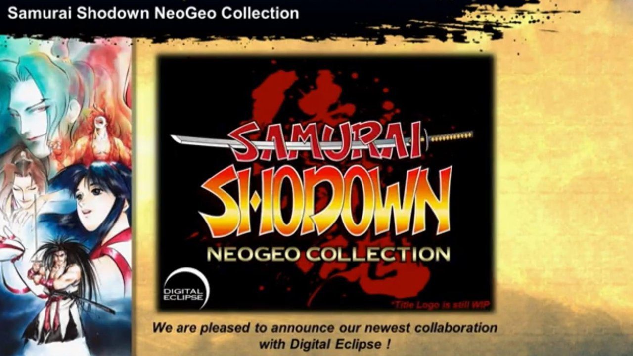 samurai shodown neogeo collection