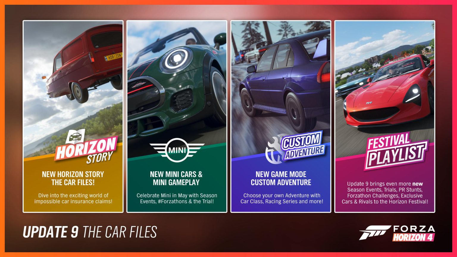 Forza Horizon 4 update 9