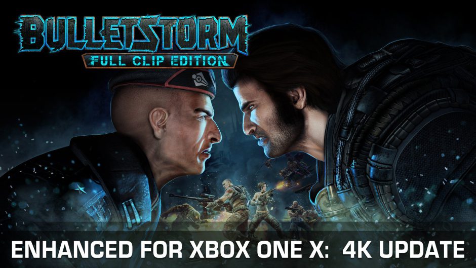 Bulletstorm: Full Clip Edition recibe hoy un parche 4K para Xbox One X