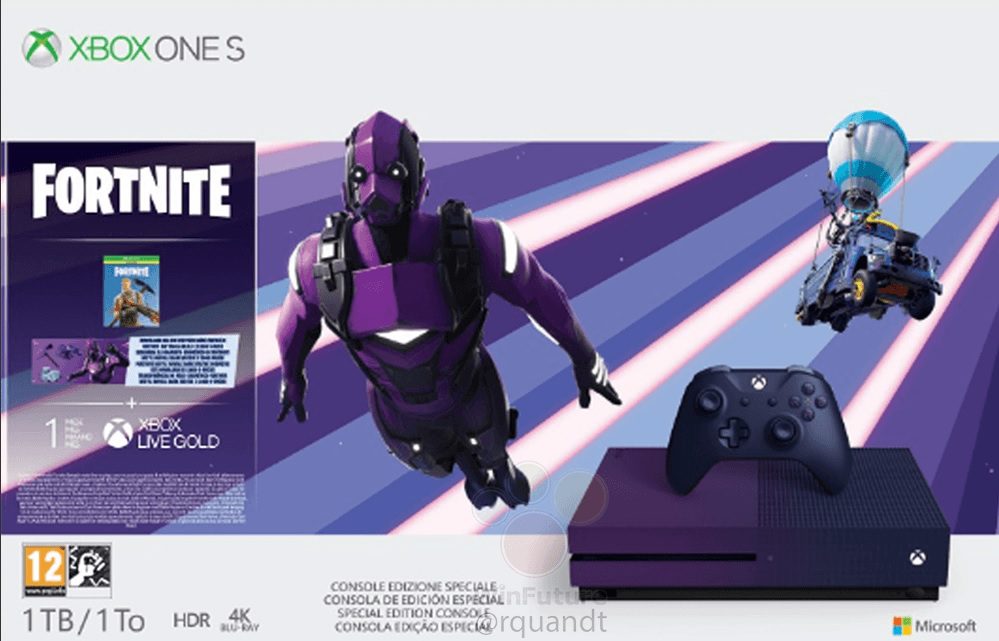 Xbox One S tendrá un nuevo bundle edición limitada de Fortnite - Epic Games y Microsoft colaborarán para lanzar al mercado un nuevo modelo de Xbox One S Edición Limitada de Fortnite