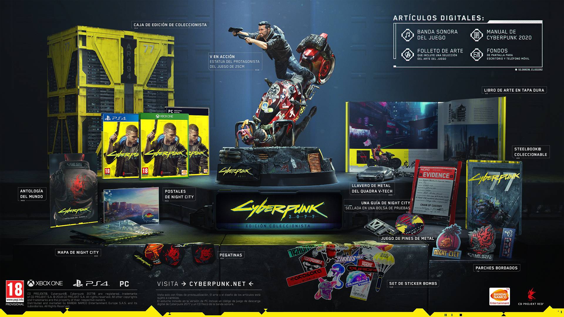 Conoce a detalle la figura de colección de Cyberpunk 2077 Generacion Xbox