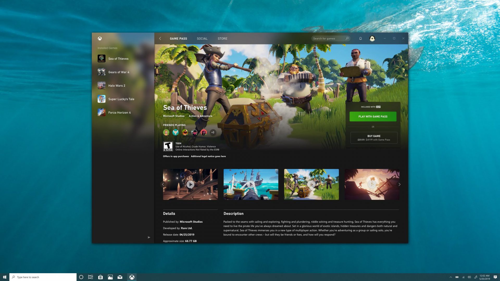 xbox game pass app download