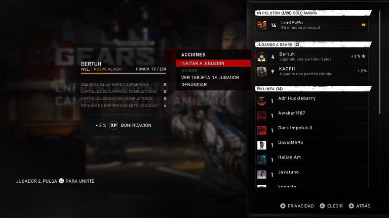 Impresiones de la prueba técnica multijugador de Gears 5