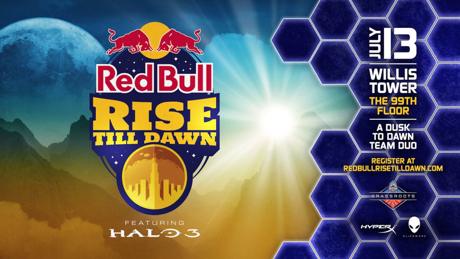 Haloo 3 Red Bull Rise till Dawn