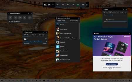 Windows 10 Game Bar