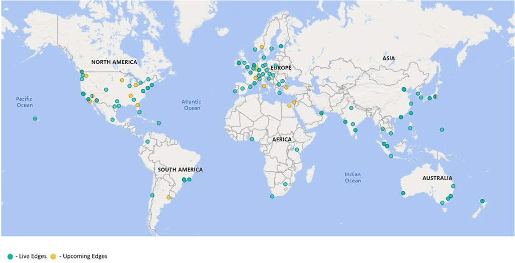 Microsoft abre 31 nuevos datacenters de Azure por todo el globo - Microsoft ha anunciado la apertura de 31 nuevos datacenters, con el objetivo de ofrecer una latencia de 31ms en todo el globo.
