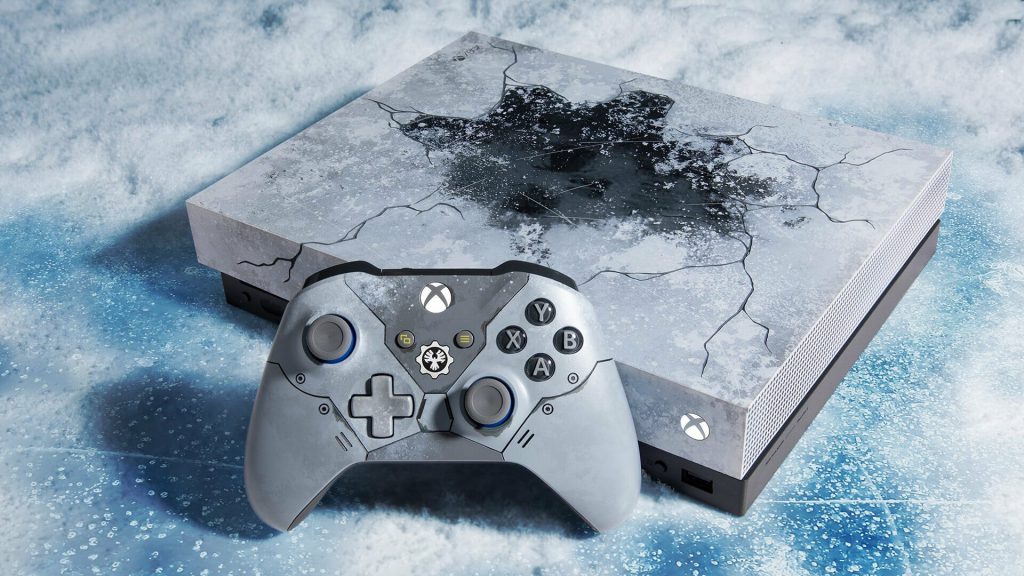 La Xbox One X de Gears 5 siendo más genial todavía