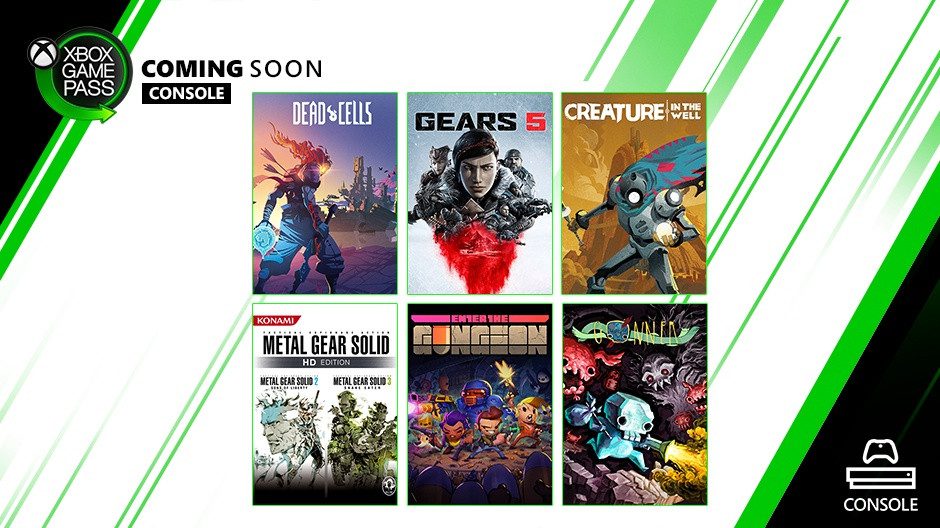 Xbox Game Pass añade hoy Gears 5, Metal Gear Solid HD y Dead Cells