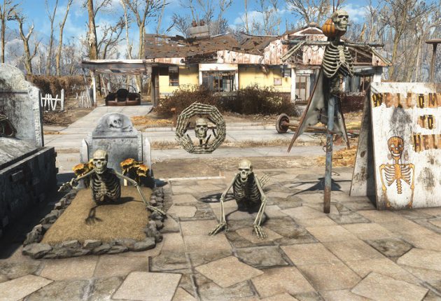 Prepárate para Halloween con este mod de Fallout 4 en Xbox y PC - Calabazas, esqueletos terroríficos y mucho más te espera en este mod para Fallout 4. Celebra la llegada de Halloween en el Yermo.