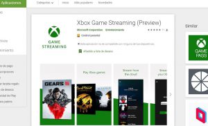 Xbox Console Streaming y xCLoud app para Android
