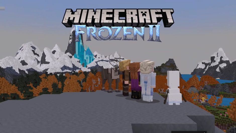Toda la magia de Frozen II llega a Minecraft