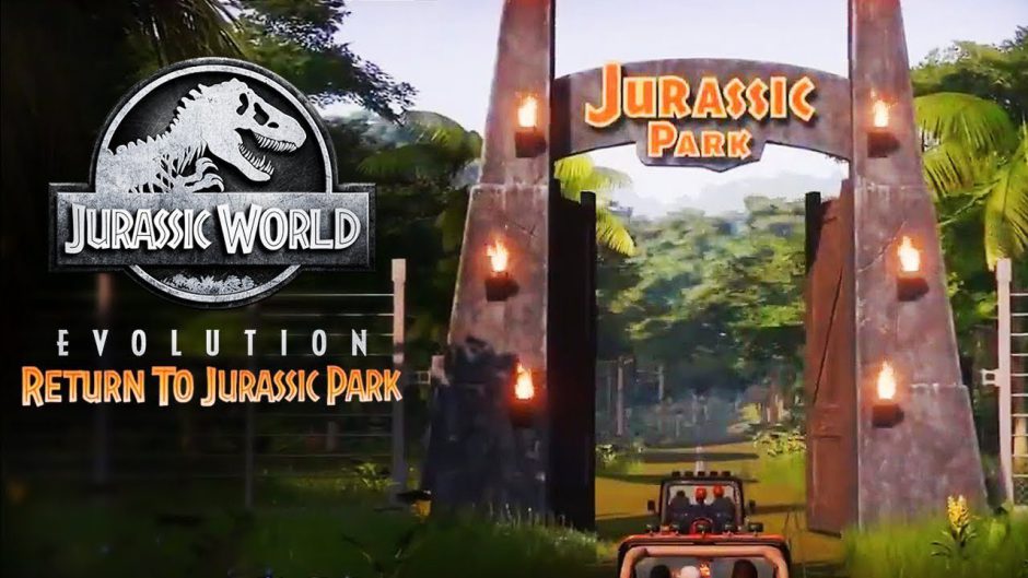 Ya disponible la expansión Return to Jurassic Park de Jurassic World Evolution